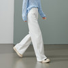 【春新品！软垂-天丝棉牛仔】逸阳慵懒风时尚双裤耳斜纹牛仔阔腿长裤0875V 商品缩略图4