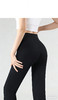 315-4 la大长腿瑜伽微喇叭裤 商品缩略图2