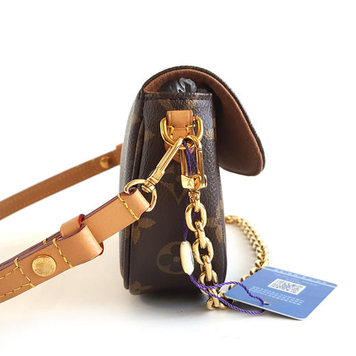 【95新】LV路易威登M81911老花款IVY腋下包链条单肩包女士070326AK05 商品图7