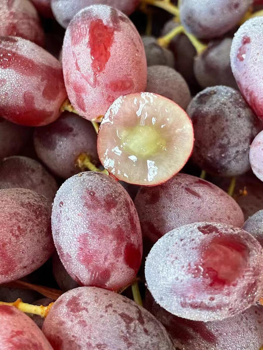 新品#澳洲棒棒糖无籽红提，真的糖果般香甜，卜卜脆，要的就是这一磕下去的爆汁鲜甜。无籽，妈妈省心，宝宝爱吃。 商品图4