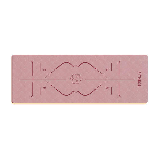 【双面防滑❗隔音减震】TPE瑜伽垫新款可折叠加宽加厚防滑减震静音健身舞蹈垫专用地垫子。rh 商品图4