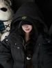 F031451女款薄绒修身轻盈保暖休闲连帽开衫卫衣外套 商品缩略图8
