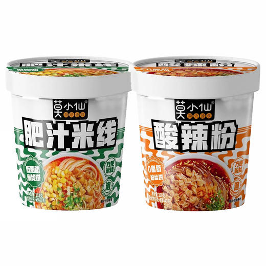 莫小仙冲泡桶装速食肥汁米线/酸辣粉 商品图0