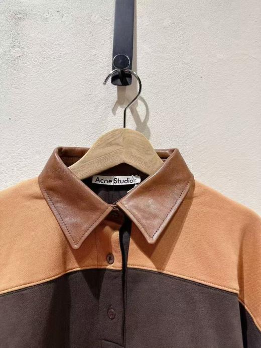 女款条纹polo领卫衣zo001 商品图2