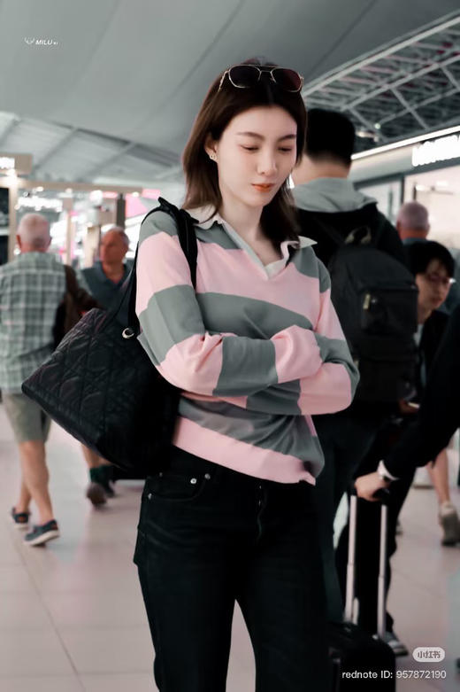 314-7 渠道货 雕 26ss 18针翻领条纹衫 商品图14