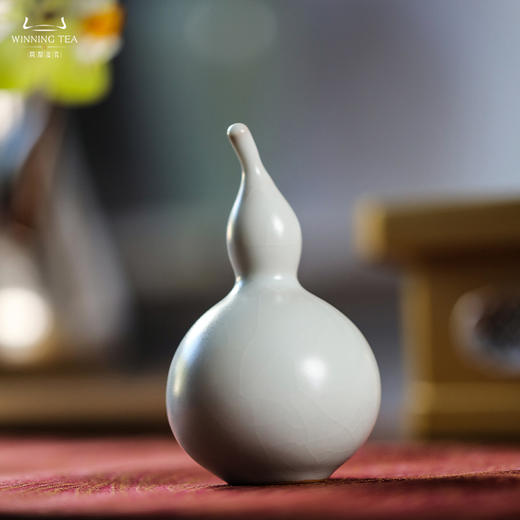 问鼎鼎峰系列月白老款葫芦茶宠（大） 商品图0