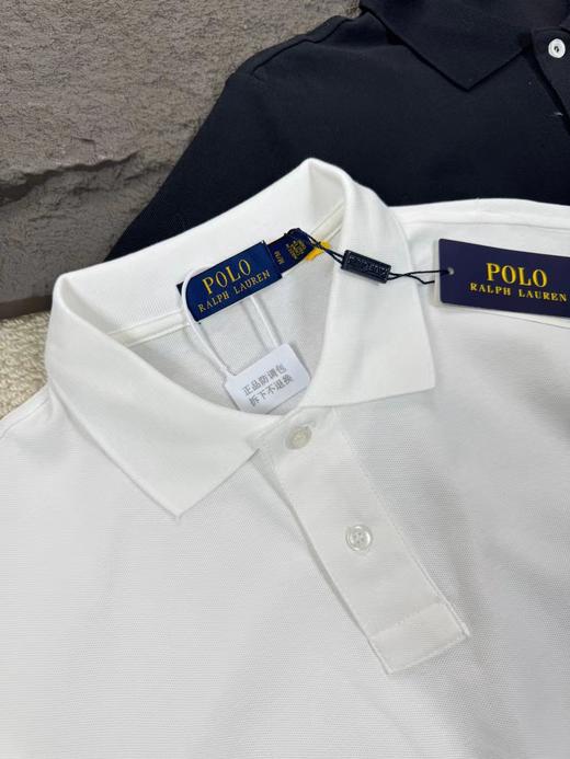 F031440纯棉网眼版型偏大万针刺绣小马标polo衫短袖上衣 商品图7