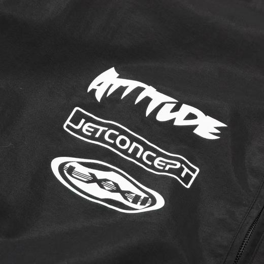 F031409王安宇同款塔丝隆机车风爆款重工刺绣情侣运动休闲夹克外套 商品图14