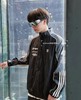 F031409王安宇同款塔丝隆机车风爆款重工刺绣情侣运动休闲夹克外套 商品缩略图5