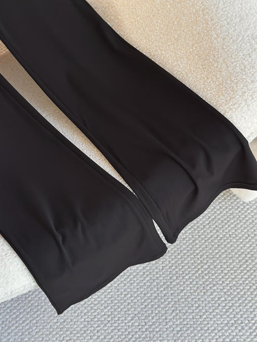 315-4 la大长腿瑜伽微喇叭裤 商品图6