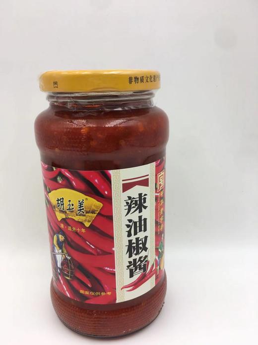 胡玉美辣油椒酱500g*15 商品图0