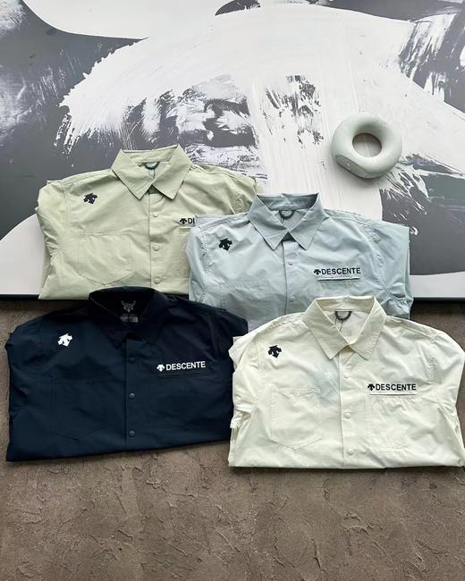 F031494四色新款抗皱免烫长袖衬衣外套男女同款户外运动衬衫 商品图6