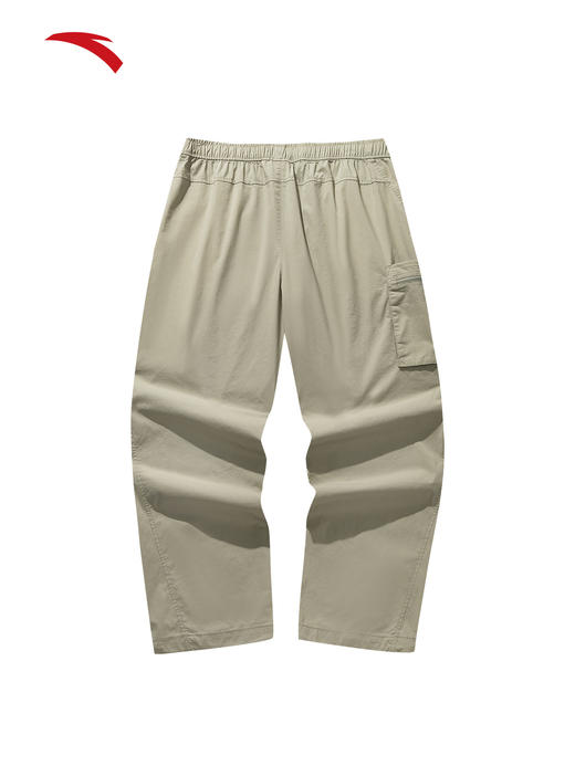 安踏潮流美式休闲长裤男女夏季冰丝阔腿直筒裤伞兵裤子172628508 商品图2