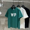 重磅潮牌字母T恤简约设计感纯色男短袖夏季宽松百搭圆领上衣    YLZ-A620 商品缩略图0