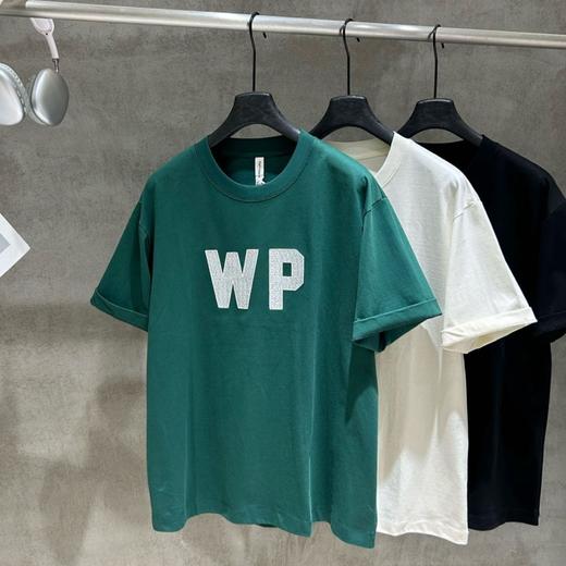 重磅潮牌字母T恤简约设计感纯色男短袖夏季宽松百搭圆领上衣    YLZ-A620 商品图0