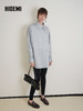 HIDEMI 极简设计感羊毛混纺条纹长袖翻领休闲衬衫 商品缩略图7