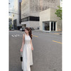 金蘑菇菇  素调美人 BC亚麻裙 / 呼吸感气质收腰亚麻长裙 商品缩略图0