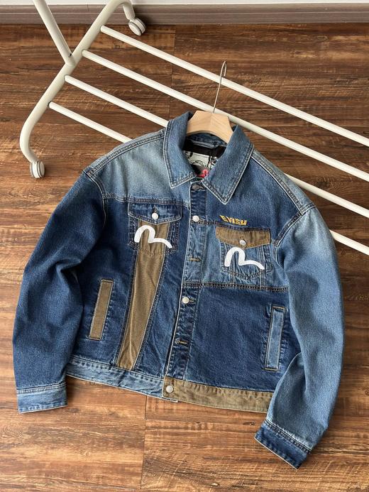 EV海鸥解构风格拼接 牛仔外套 商品图3