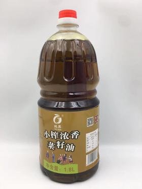 姚果小榨浓香菜籽油1.8L*6