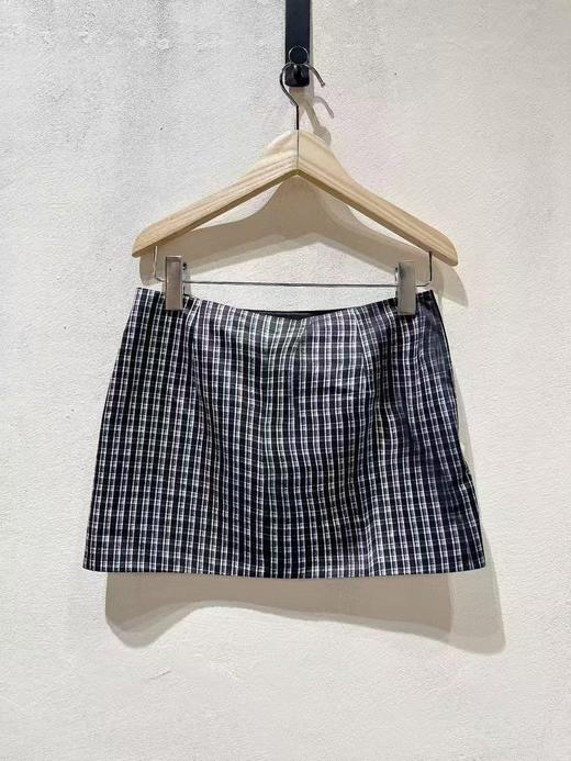 女款格纹短裙he 商品图1
