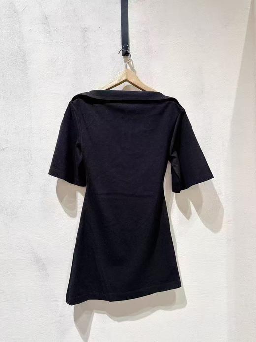 女款polo领短袖连衣裙he 商品图1