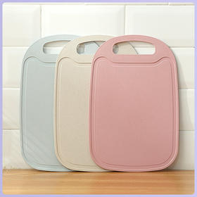 【不发霉❗防滑纹理】小麦秸秆菜板家用水果板切菜案板厨房加厚面板宿舍塑料便携砧板。xa