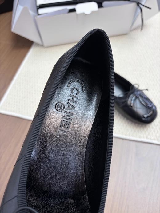 点此购买 Chanel香奈儿女士中古款康鹏系列芭蕾舞鞋 dx 342257 商品图12