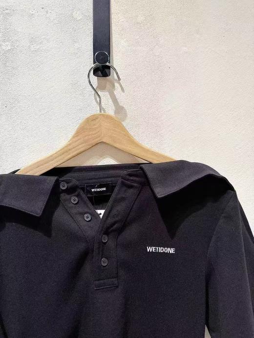 女款polo领短袖连衣裙he 商品图2