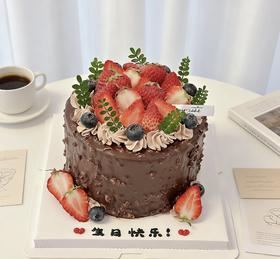 多款式~梦龙巧克力海盐奥利奥口味蛋糕(提前28小时预定)-低糖处理无添加