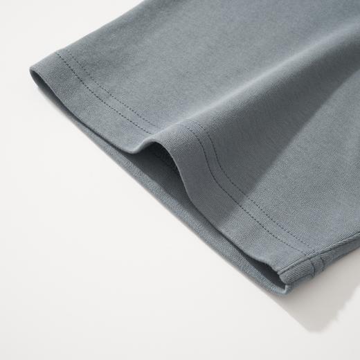 中性款皮刺绣宽松短袖T恤la 商品图2