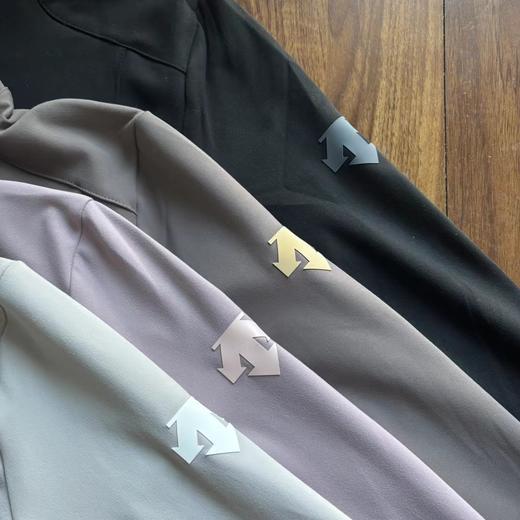 F031459女士一体绒户外运动训练跑步半拉链长袖 商品图4