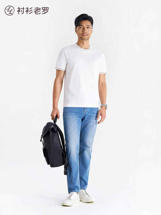 轻旅15牛仔长裤冰氧吧耐磨牛仔裤265Q7W815L[门店专款] 商品图9