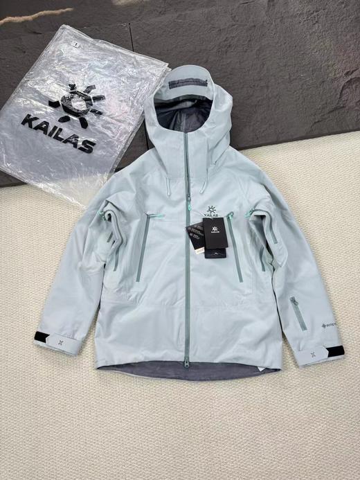 F031439硬壳全压胶男女同款防风防水耐磨透气户外冲锋衣 商品图3