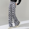 剩S 芳外春季新款黑白色棋盘格休闲裤 商品缩略图1