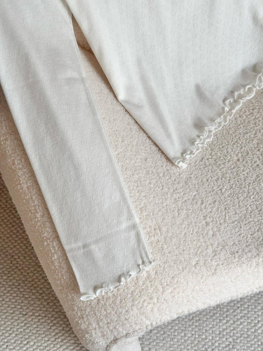 315-3 La纯棉睡衣 女士 春夏薄款 长袖家居睡衣套装 商品图12