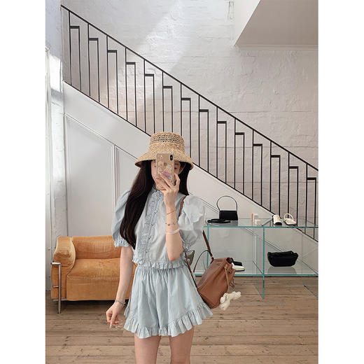 金蘑菇菇 Lost in 夏日/ 100棉衬衫套组 自然系少女 商品图3