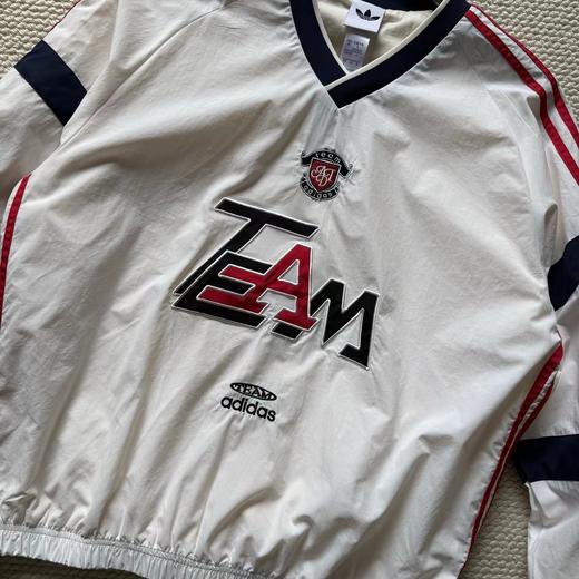 F031466潮流感梭织面料宽松V领运动套头卫衣球衣男女同款 商品图1