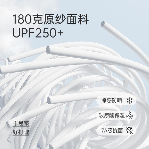 爱帝凉感原纱防晒衣修身显瘦防紫外线大帽檐防晒服 商品图1