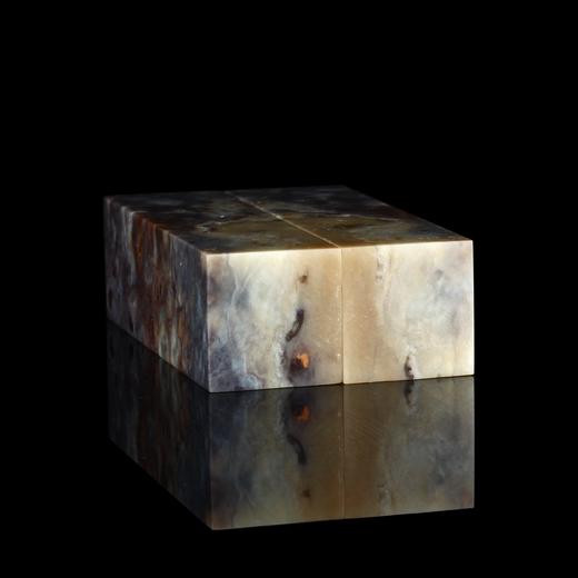 孤品17928伊犁石情侣对章结婚对章书画落款组合用章 2.5*2.5*8.5cm 商品图4