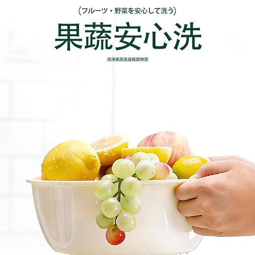 【日本进口】木本川高 九州艾蒿植萃洗洁精2瓶900ml/瓶 商品图5