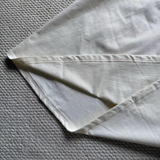 F031465春夏新款黑色爱心刺绣男女同款宽松短袖T恤 商品图7