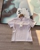 F031458四色女士同款半拉链短袖T恤上衣休闲运动款式半拉链短袖吸湿速干T恤 商品缩略图12