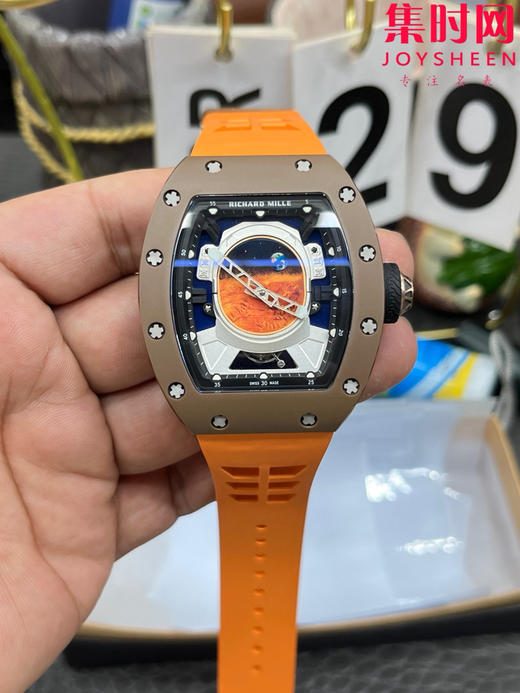 【贵重物品】YS菲董与理查德米勒RM52-05 真陀飞轮腕表 火星任务 男士机械腕表 商品图0