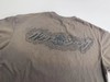 F031447咖灰色休闲舒适复古艺术感卡通怪兽水洗短袖 商品缩略图5