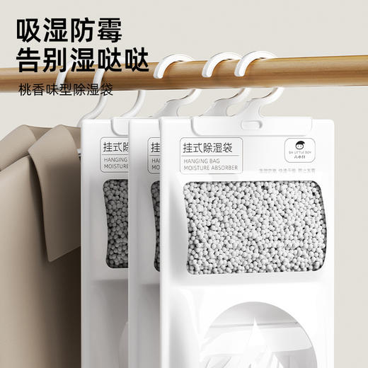 【无异味❗除湿效率快】防潮除湿袋宿舍吸水防霉吸潮回南天衣柜挂式家用干燥剂室内吸湿袋。xa 商品图1