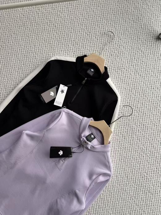 点此购买 迪桑特WOMEN’S SKI STYLE系列女士半拉链长袖针织衫 LL 342287 商品图10