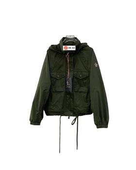 女款连帽风衣外套lv018