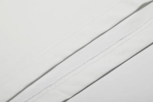 F031406春夏新品限定刺绣字母土星两边开叉前短后长短袖T恤 商品图12