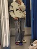 F031466潮流感梭织面料宽松V领运动套头卫衣球衣男女同款 商品缩略图11