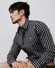 F031487春季新品立体裁剪版型男士时装款竖条纹长袖衬衫 商品缩略图8